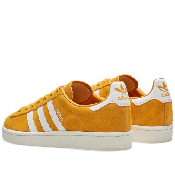 adidas campus yellow mens